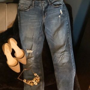 Bar III Suede Flats (Tan)